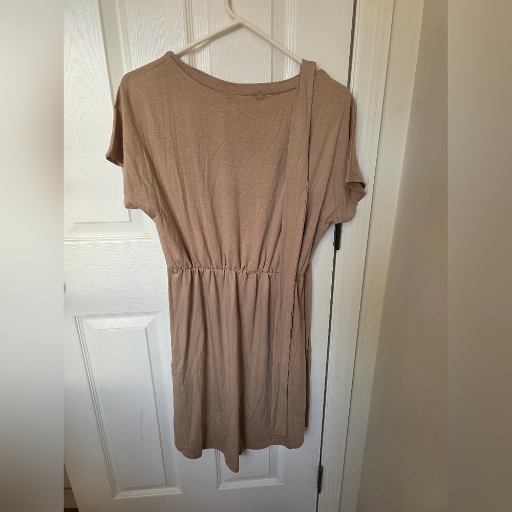 Tan Mini Dress - Picture 4 of 4